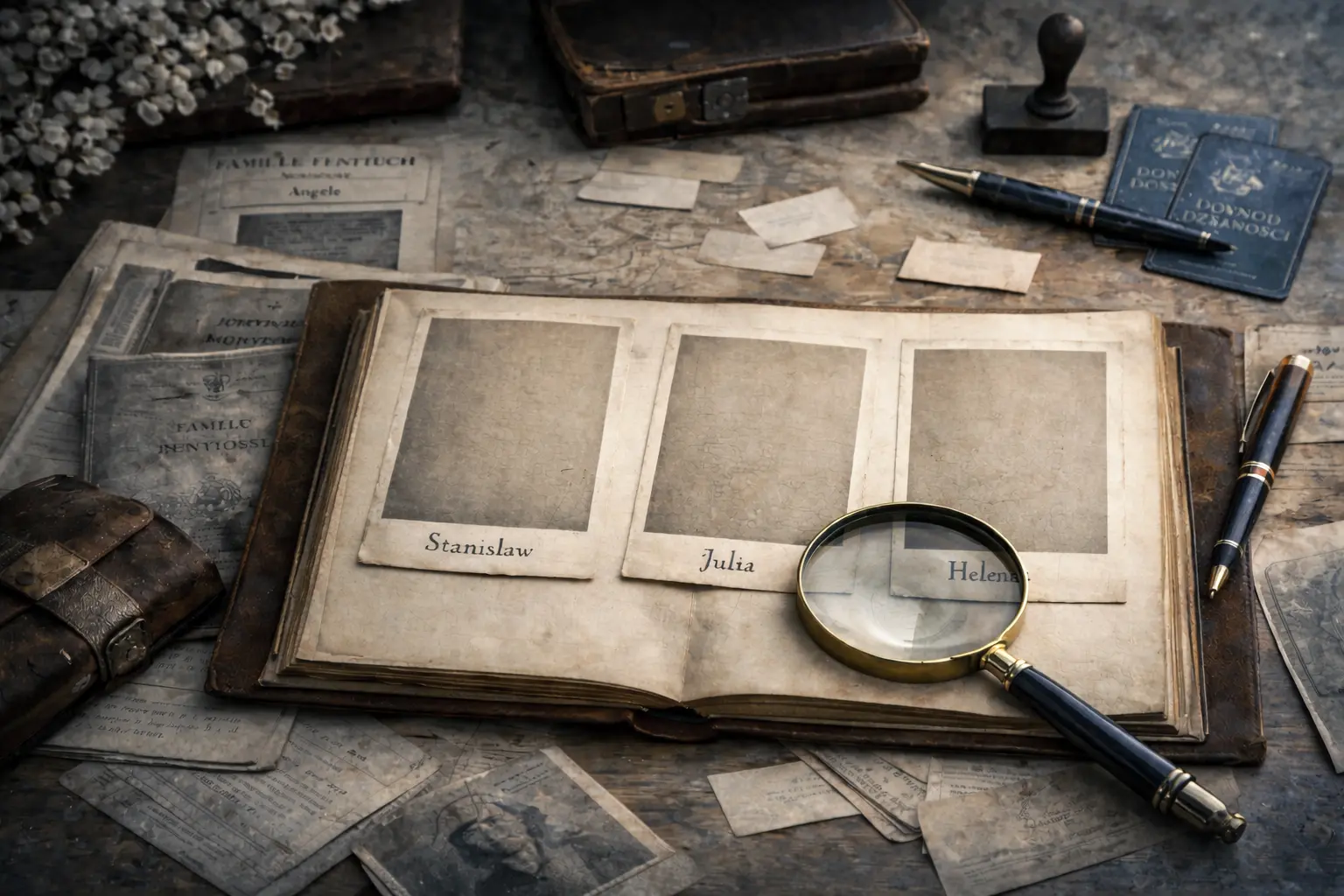 La fratrie Feintuch : ajout de Stanisław, Julia et Helena